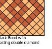 Pola paving Stack Bond + Diamond Inlay